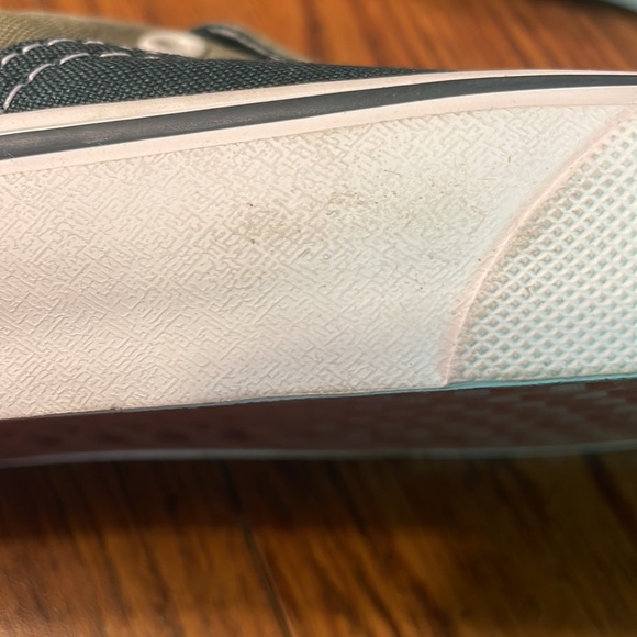 Vans Off-the-wall Era style sneaker, unisex, M5.5, W7. Darkest spruce/Moss Gray - Picture 12 of 15